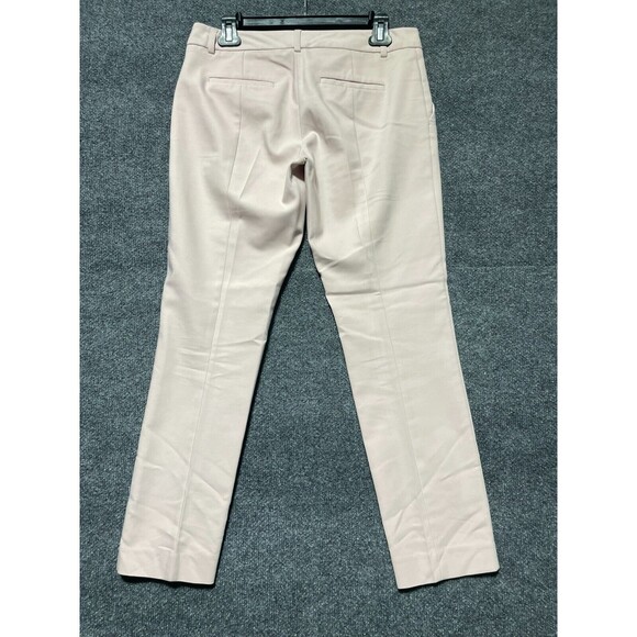 Express Pants Womens 2 Pink Columnist Ankle Office Stretch Capsule Preppy Causal - Picture 5 of 12